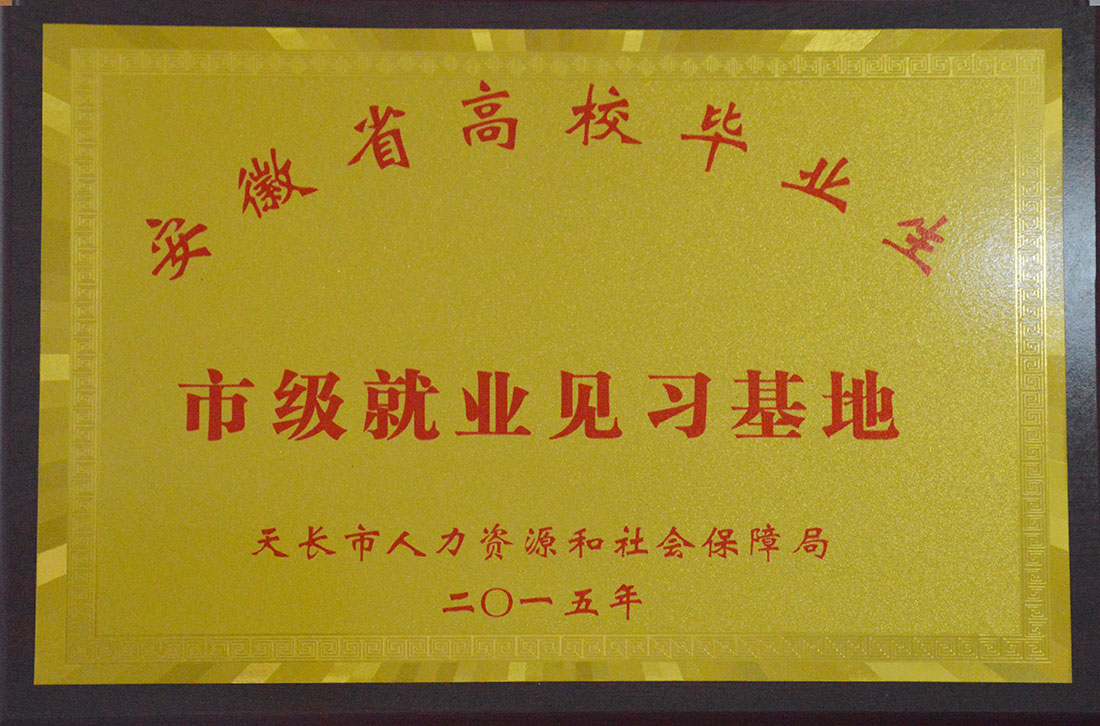 14696964704208.jpg 安徽省高校畢業(yè)生市級就業(yè)見習基地.jpg